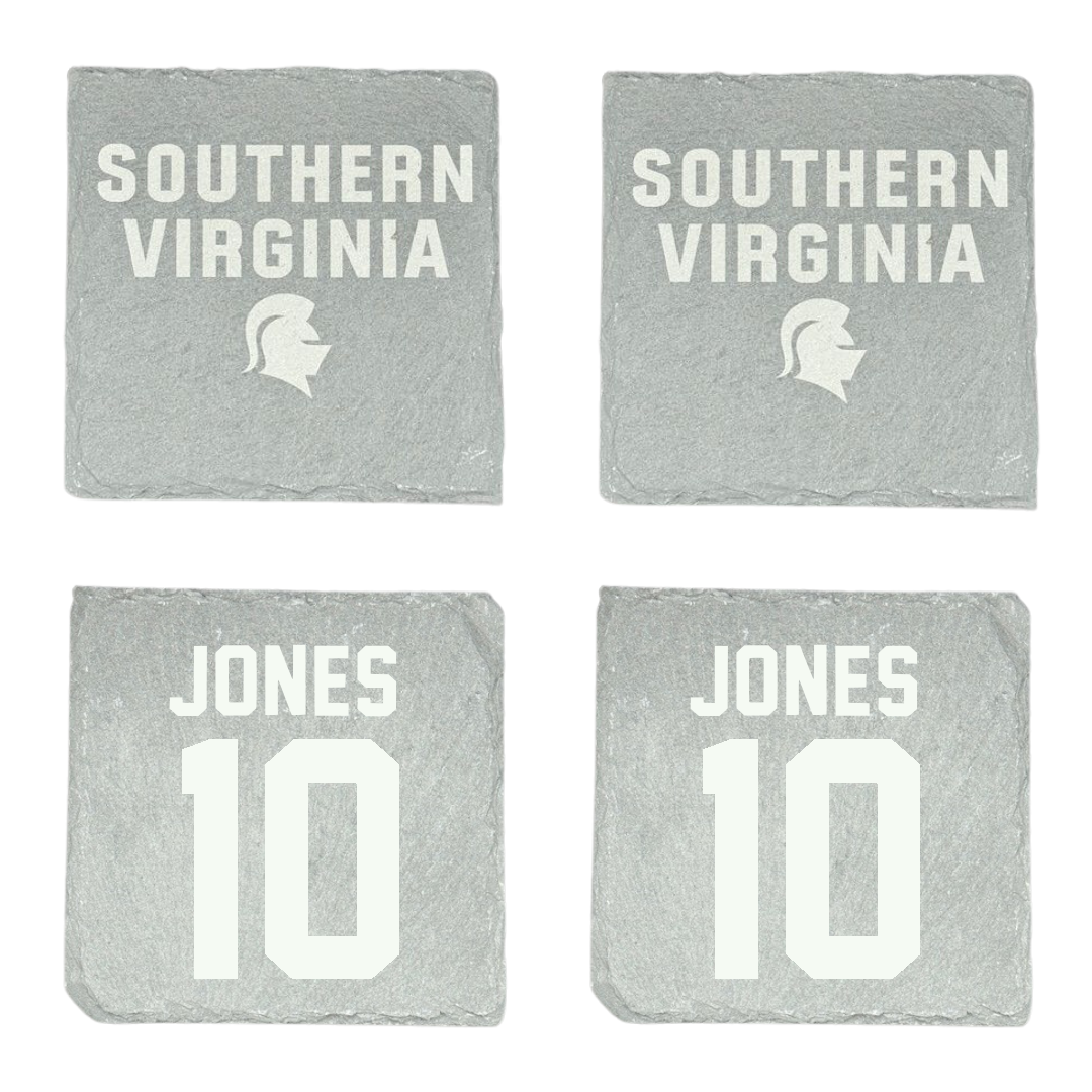 Southern Virginia University Lacrosse (W) Stone Coaster (4 Pack)  - #10 Berkli Jones