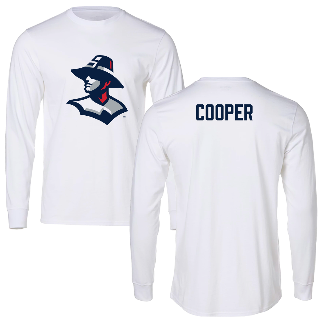 New England College Wrestling (W) White Long Sleeve - Caleigh Cooper