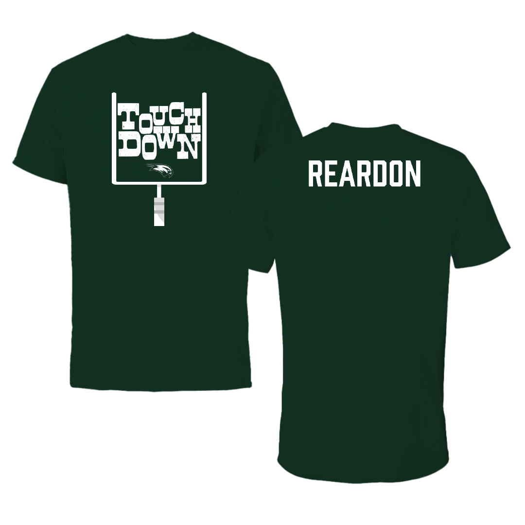 Wagner College Football Forest Green Touchdown Tee - Garrett Reardon
