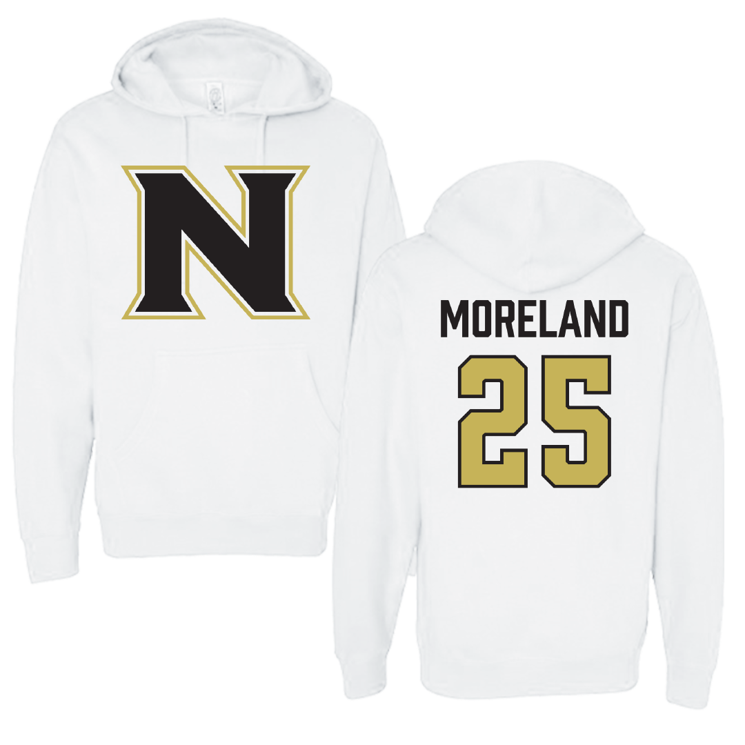 Northeastern Junior College Soccer (W) White Hoodie - #25 Trinity Moreland