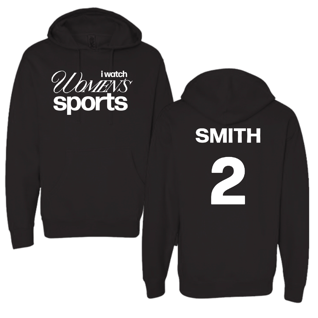 Eastern Kentucky University Soccer Black WHM Hoodie - #2 Peyton Smith