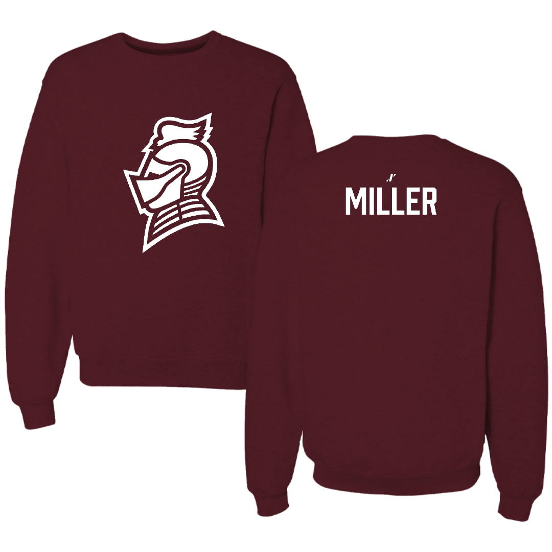 Bellarmine University Wrestling (M) Maroon Crewneck - Cael Miller