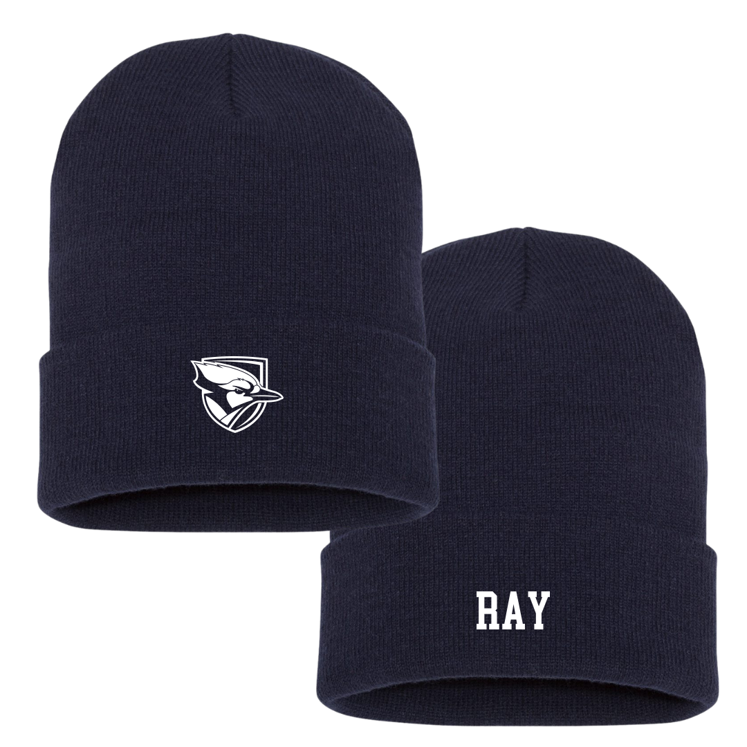 Elmhurst University Football Navy Beanie - #23 Rian Ray