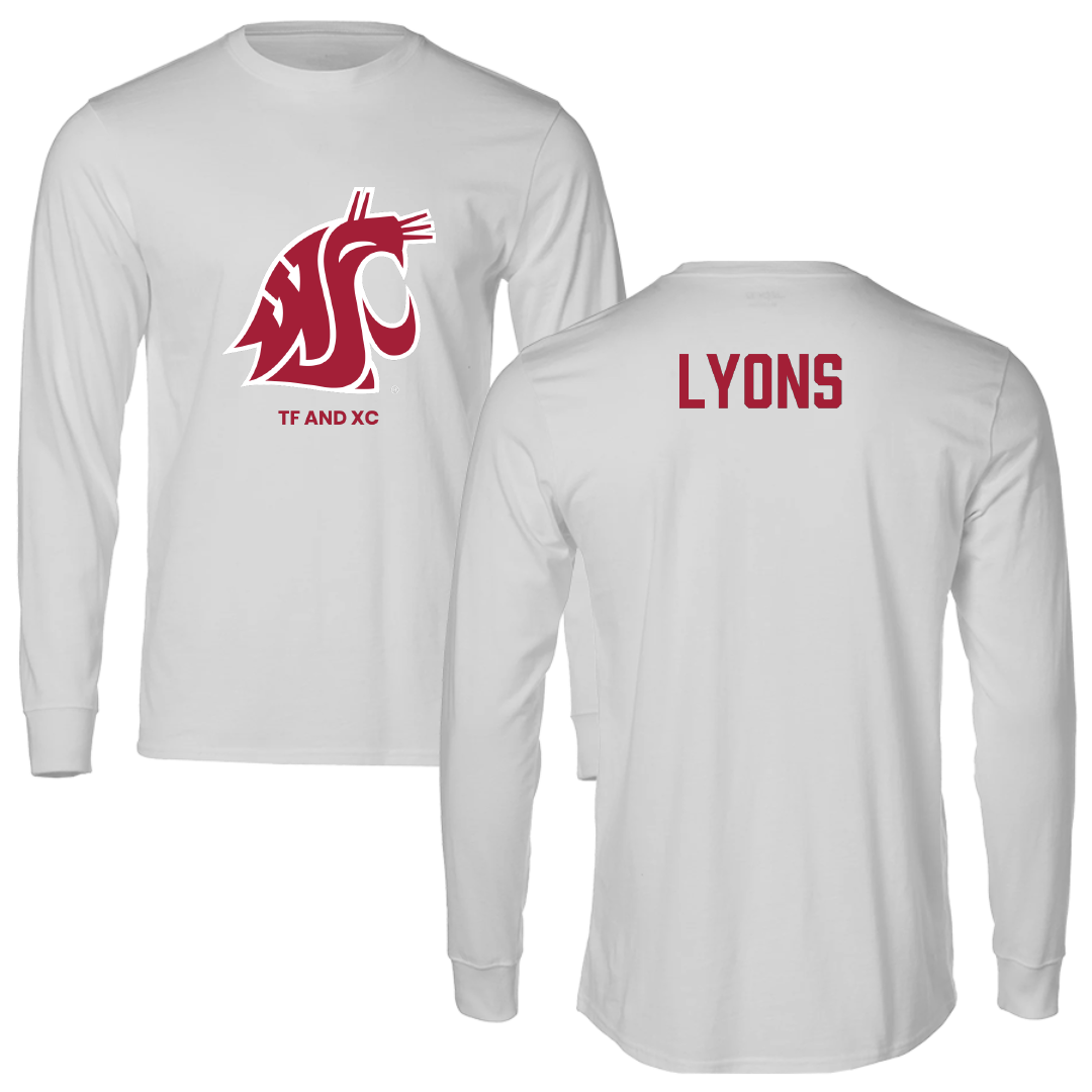 Washington State University TF and XC Light Gray Performance Long Sleeve - Brooke Lyons