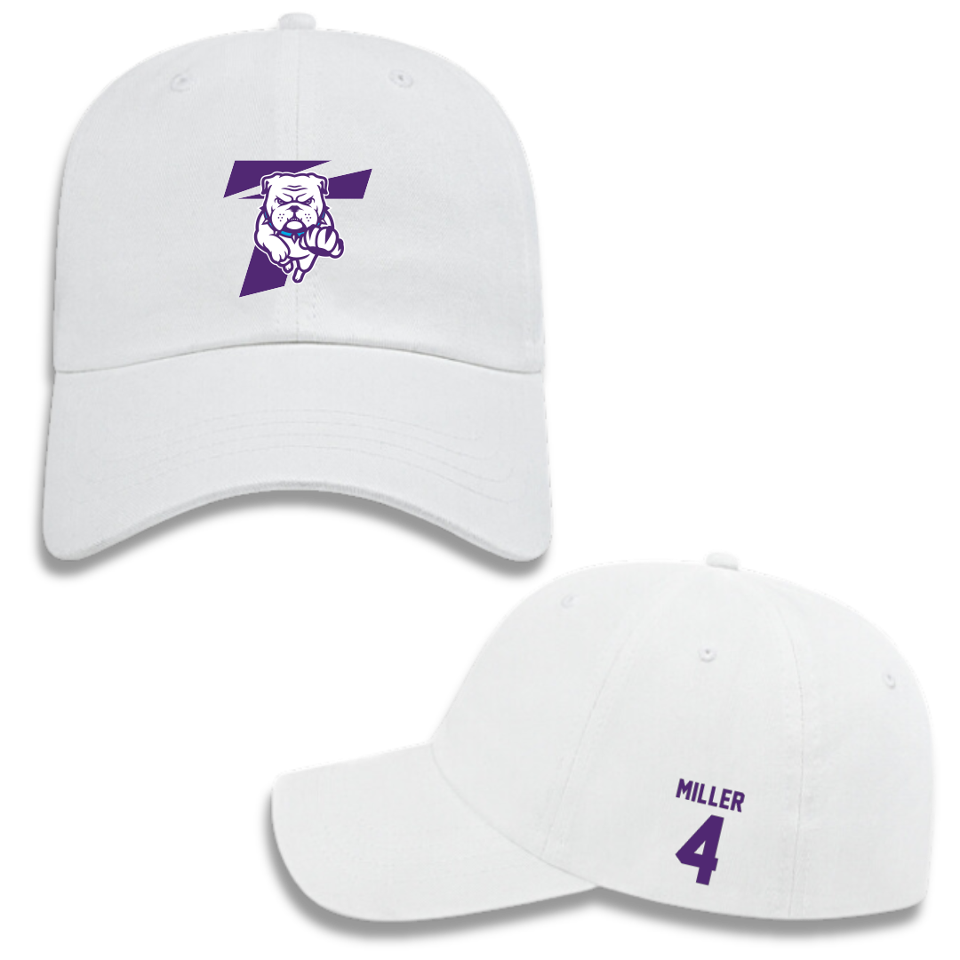 Truman State University Basketball (M) White Hat - #4 Titus Miller