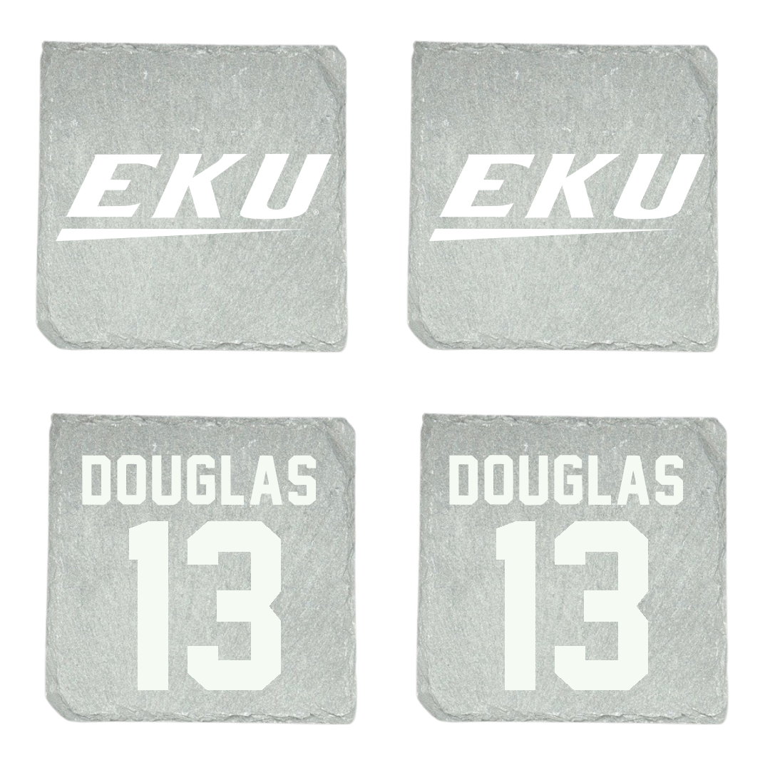 Eastern Kentucky University Baseball Stone Coaster (4 Pack)  - #13 Jay Douglas