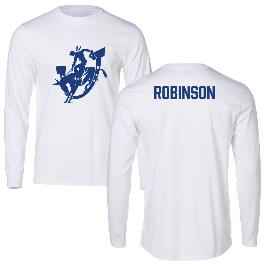 Southern Arkansas University TF and XC White Long Sleeve - Rylee Robinson