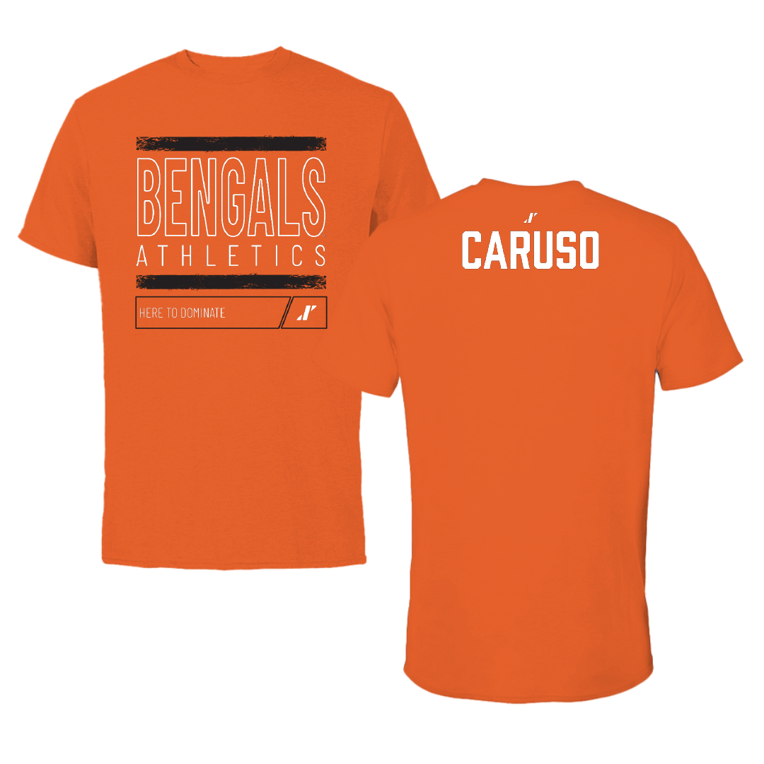 Idaho State University TF and XC Orange Dominate Tee - Kaylin Caruso