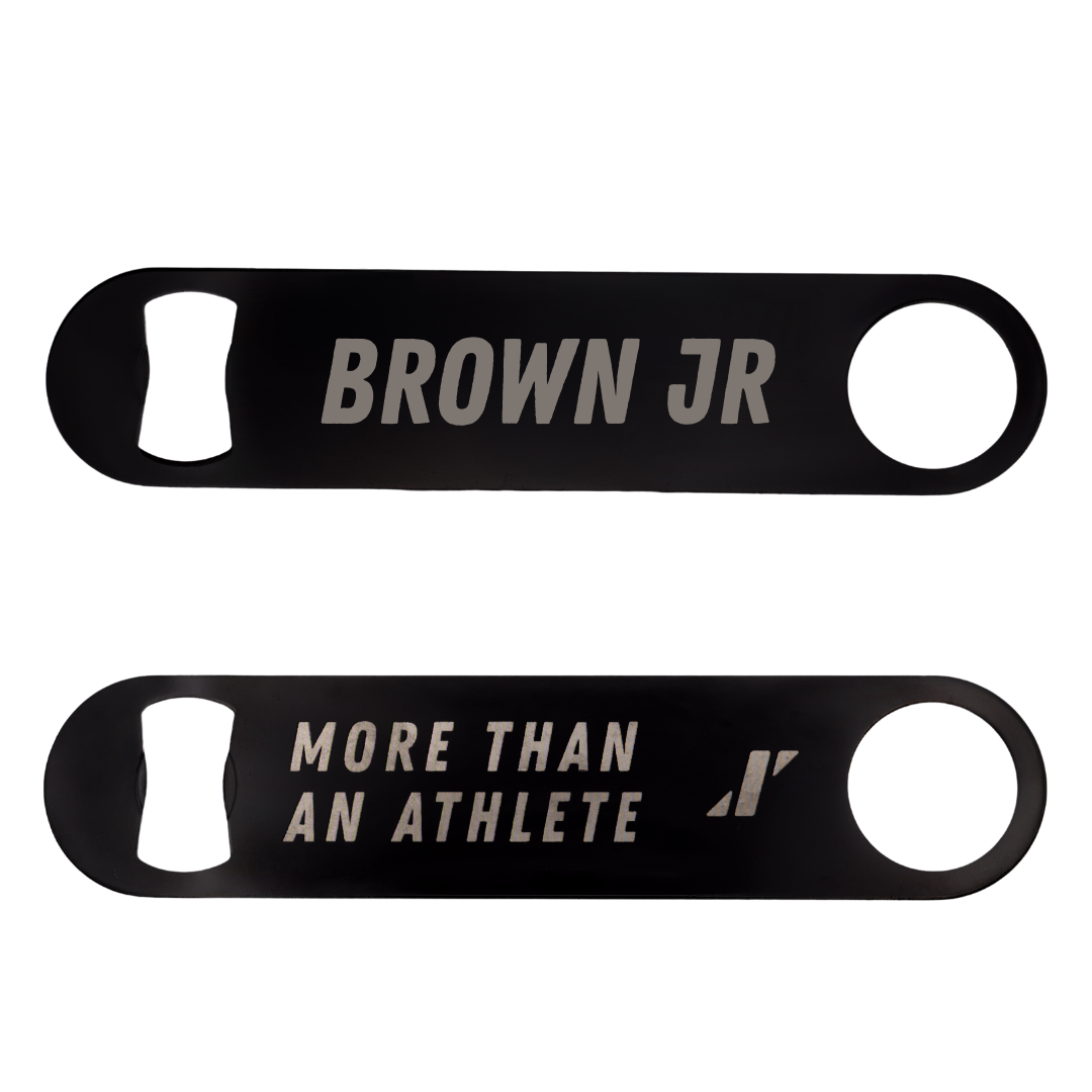Howard University TF and XC Black Bottle Opener - Eric Brown Jr