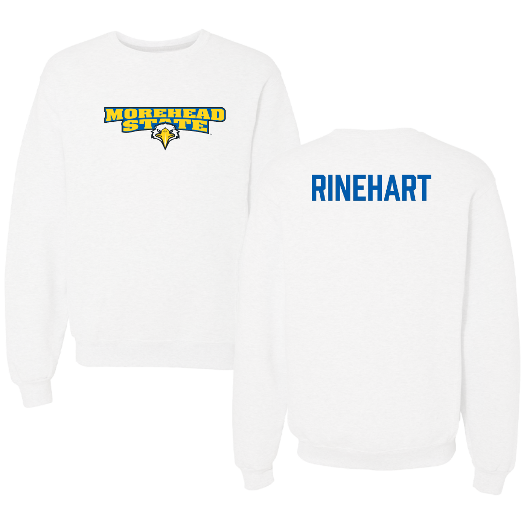 Morehead State University Cheer White Crewneck - Estella Rinehart