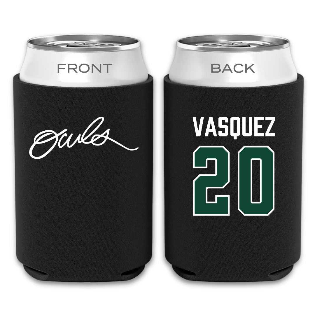 William Woods University Baseball Black Can Cooler - #20 AJ Vasquez