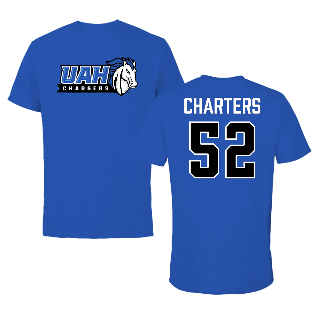 Huntsville Lacrosse (W) Blue Tee - #52 Kaylie Charters