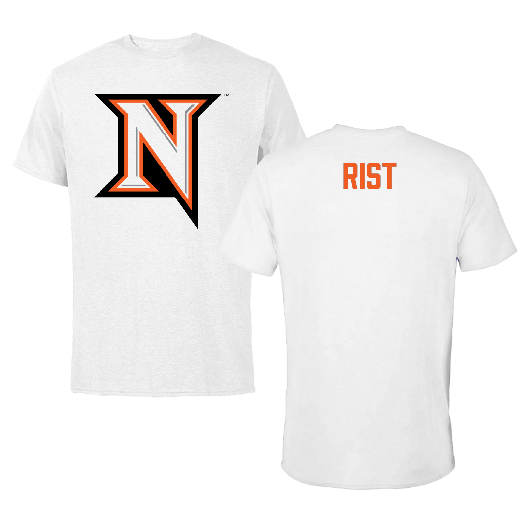 Northampton Community College Wrestling (W) White Performance Tee - Kaylee Rist