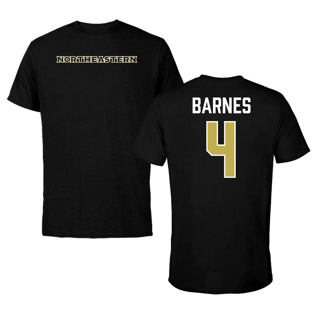 Northeastern Junior College Volleyball (W) Black Performance Tee - #4 Kaitlyn Barnes