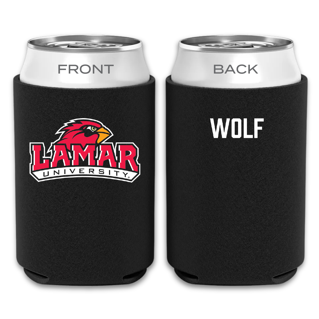 Lamar University TF and XC Black Can Cooler - Patrick Wolf
