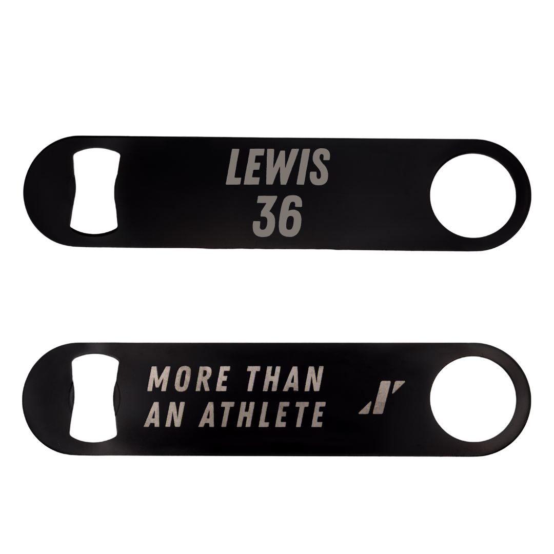 Bryant University Baseball Black Bottle Opener - #36 Bradley Lewis