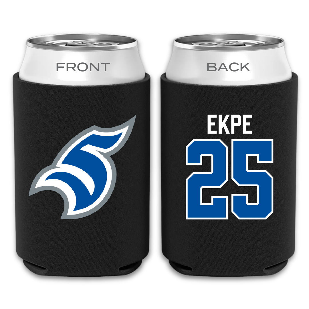 Thomas More University Football Black Can Cooler - #25 Emmanuel Ekpe