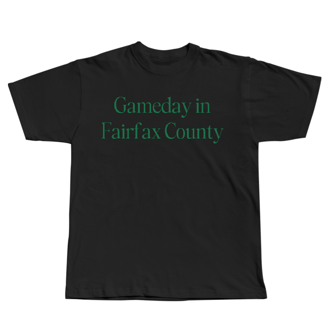 George Mason University TF and XC Black Gameday Tee - Albert Asare