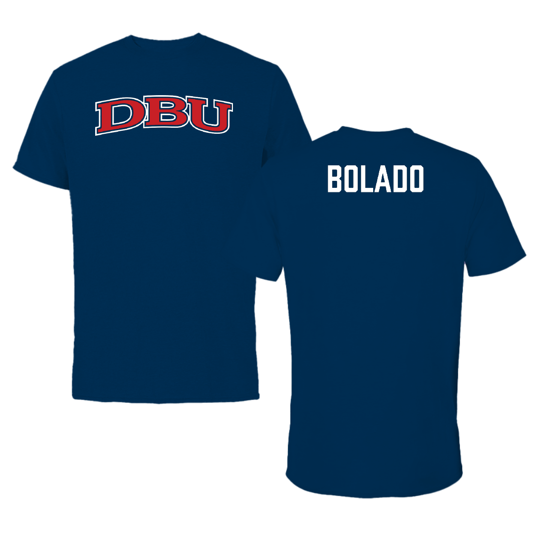 Dallas Baptist University Golf Navy DBU Tee - Presley Bolado