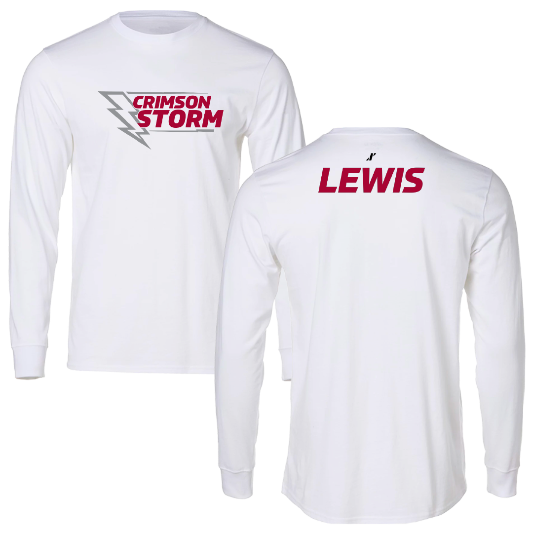 Southern Nazarene University Golf (W) White Long Sleeve - Natalie Lewis
