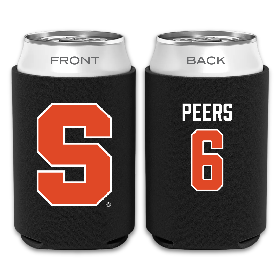 Syracuse University Lacrosse Black Can Cooler - #6 Ella Peers