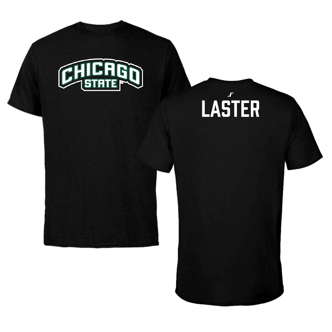 Chicago State University TF and XC Black Tee - Jaden Laster