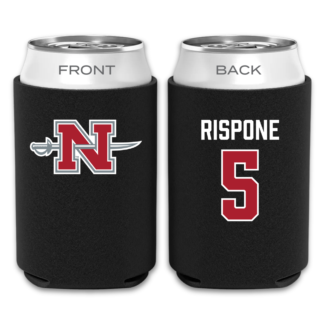 Nicholls State University Soccer (W) Black Can Cooler - #5 Angelina Rispone