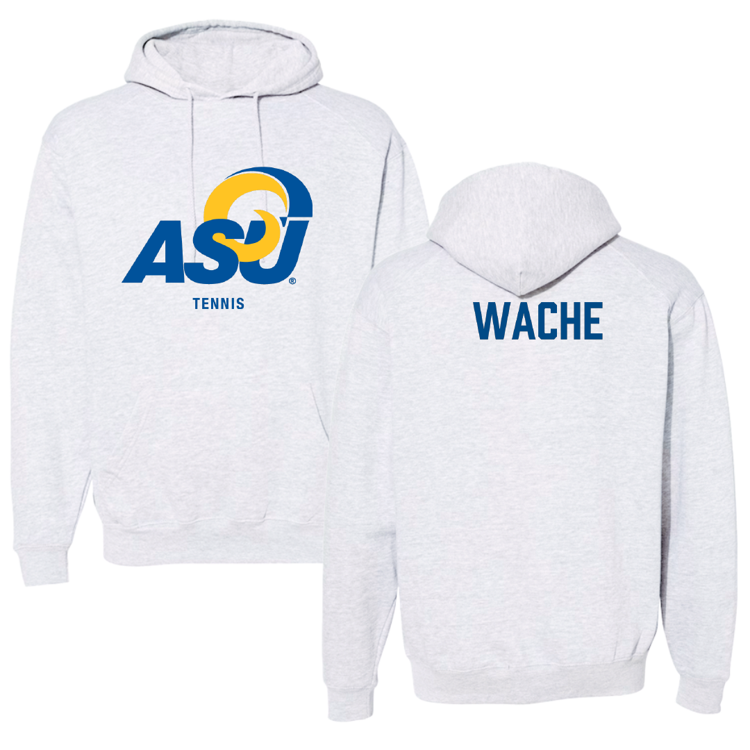 Angelo State University Tennis (W) Gray Hoodie - Anna Wache
