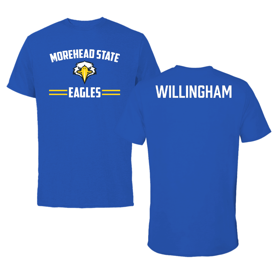 Morehead State University Cheer Blue General Tee - Denzel Willingham