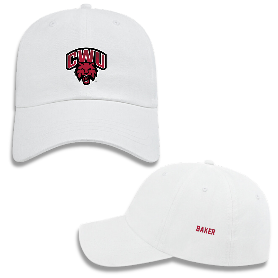 Central Washington University TF and XC White Hat - Calvon Baker