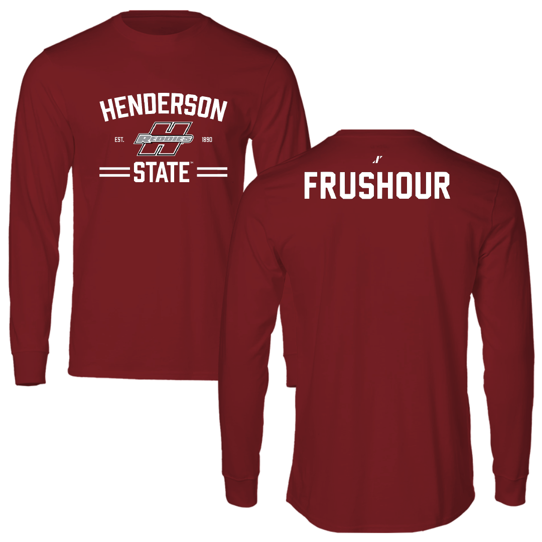 Henderson State University Cheer Cardinal General Long Sleeve - Felicity Frushour
