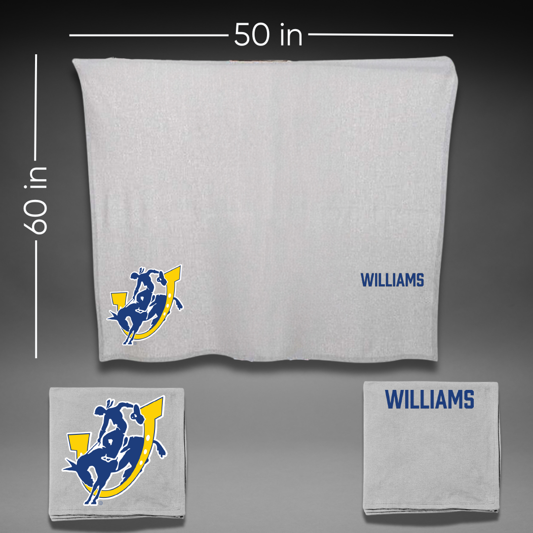 Southern Arkansas University TF and XC Gray Blanket - LaKenya Williams