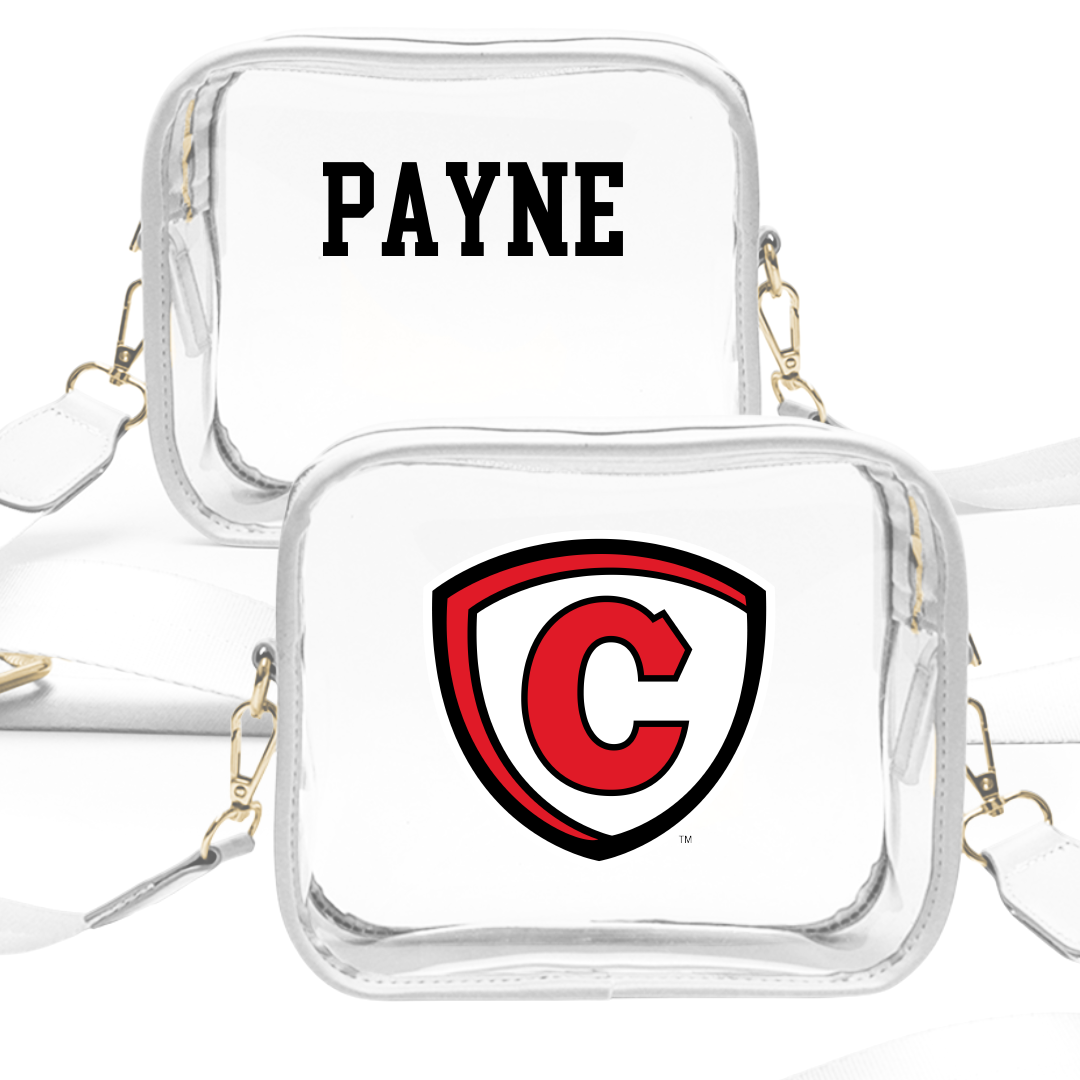 Carthage College TF and XC White Clear Stadium Bag - Madison Payne