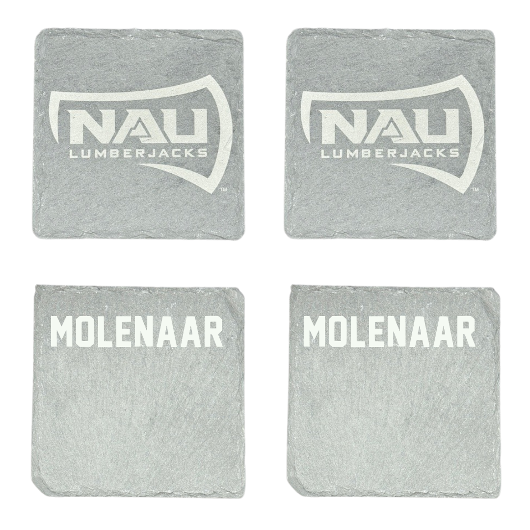 Northern Arizona University TF and XC Stone Coaster (4 Pack)  - Bjorn Molenaar