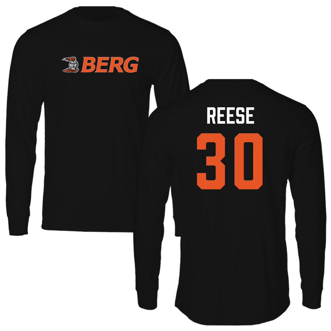 Heidelberg University Baseball Black Performance Long Sleeve - #30 Luke Reese