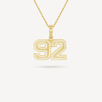 Gold Presidents Pendant and Chain - #92 Walter Stauffer