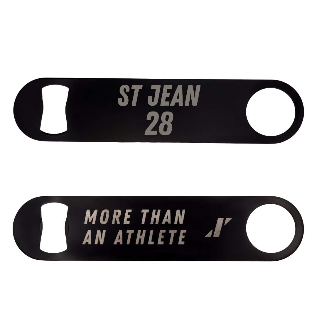 Softball Black Bottle Opener - #28 Lisey St Jean