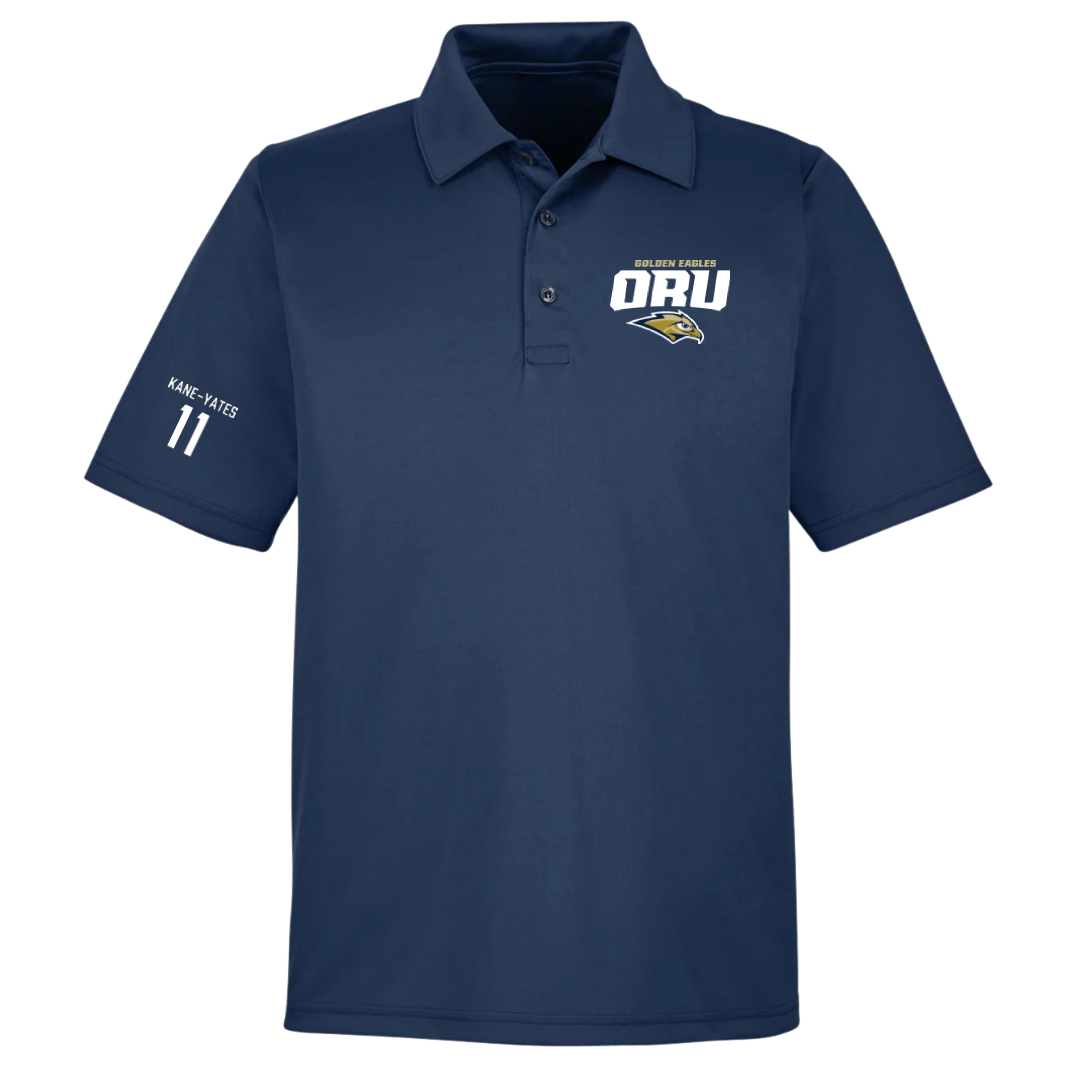 Oral Roberts University Baseball Navy Polo - #11 Wailele Kane-Yates