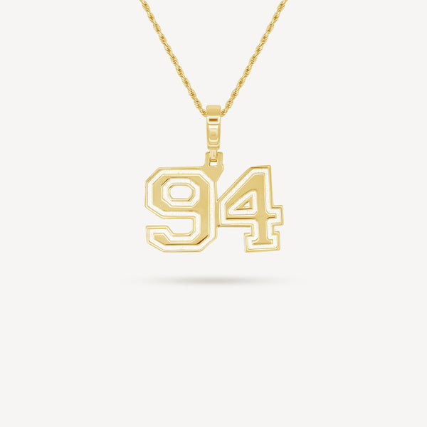 Gold Presidents Pendant and Chain - #94 Jaden Meeks
