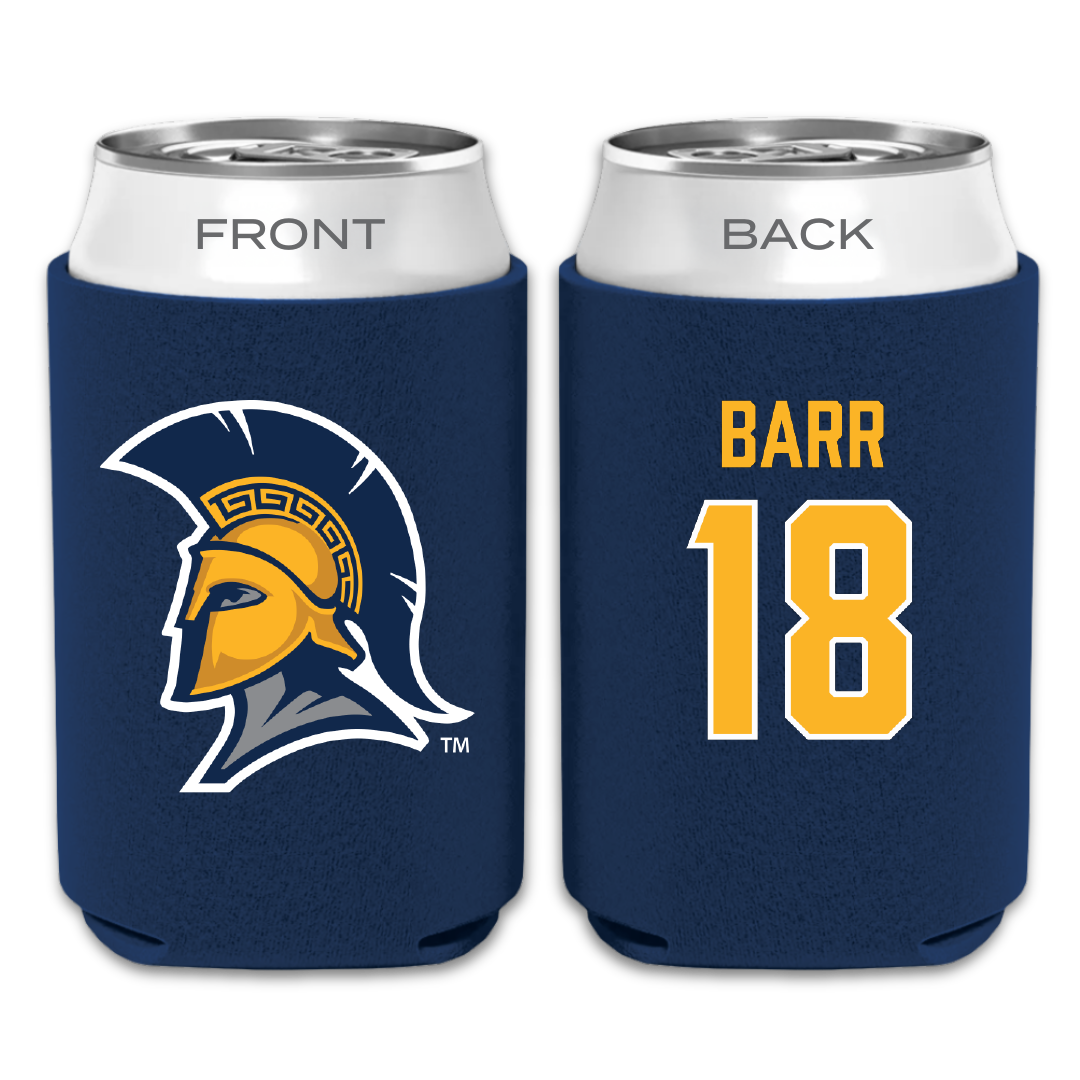 UNC Greensboro Soccer (W) Navy Can Cooler - #18 Avery Barr
