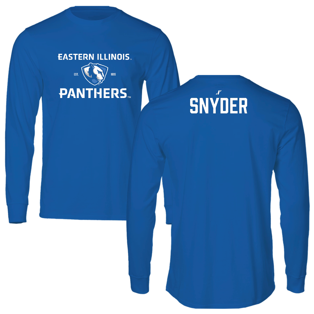 Eastern Illinois University TF and XC Blue General Performance Long Sleeve - Gavin Snyder