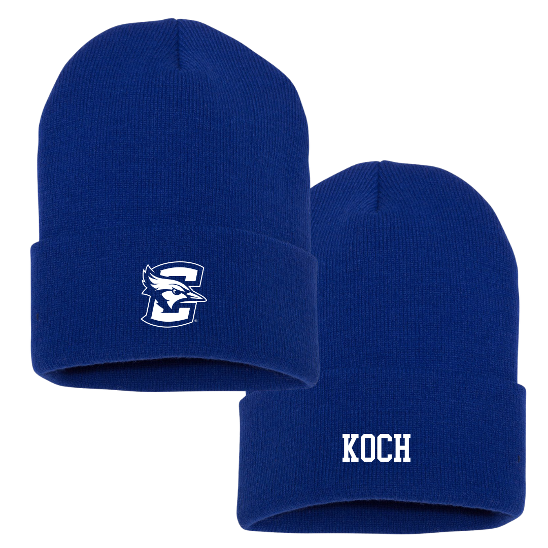 Creighton University Baseball Blue Beanie - #33 Mason Koch