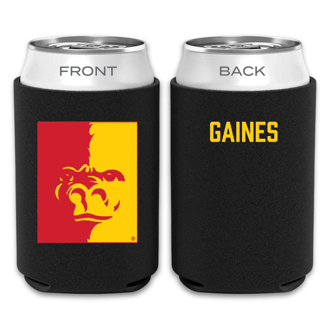 Pittsburg State University TF and XC Black Can Cooler - Diandrenique Gaines