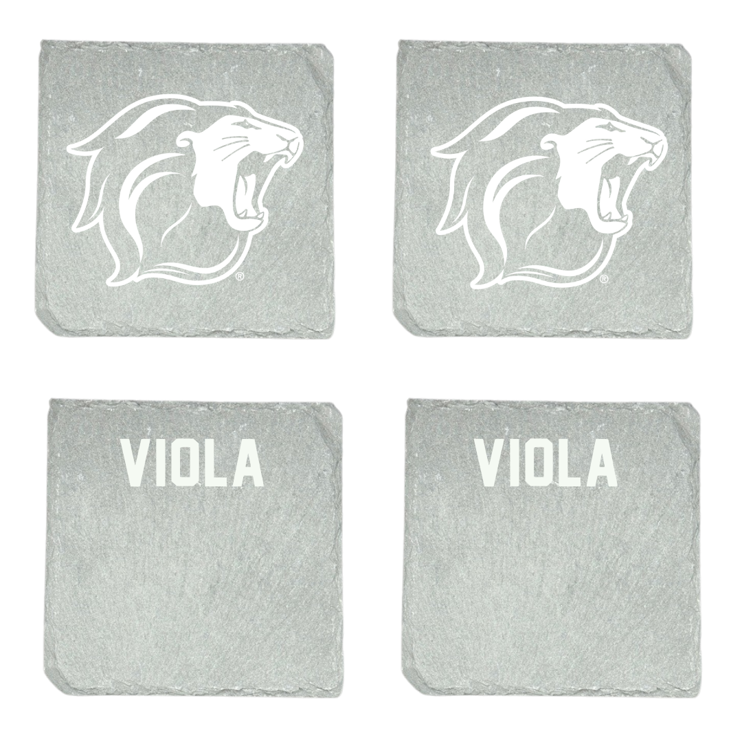 The College of New Jersey Swimming & Diving Stone Coaster (4 Pack)  - Nick Viola