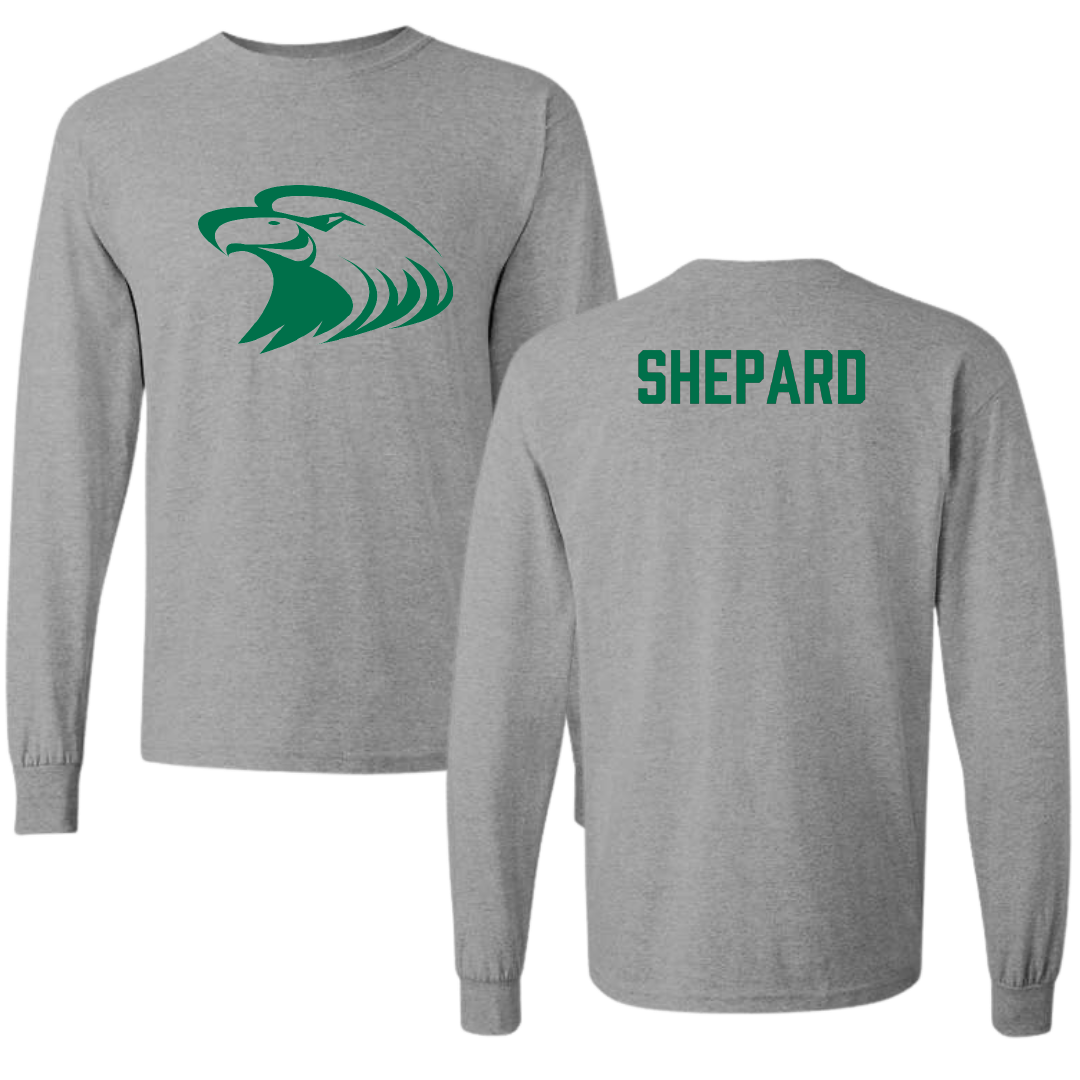 Central Methodist University Bowling Sport Gray Long Sleeve - Jordan Shepard