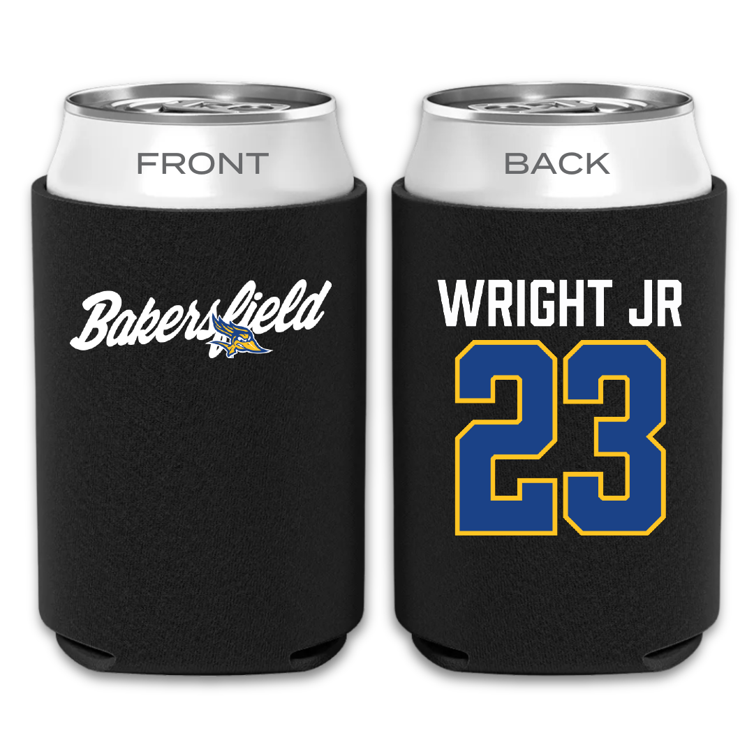 California State University-Bakersfield Baseball Black Can Cooler - #23 Tally Wright Jr