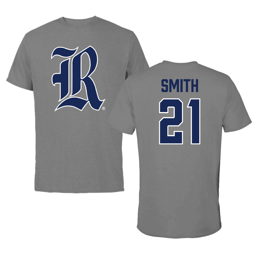 Rice University Volleyball Dark Gray Tee - #21 Arissa Smith