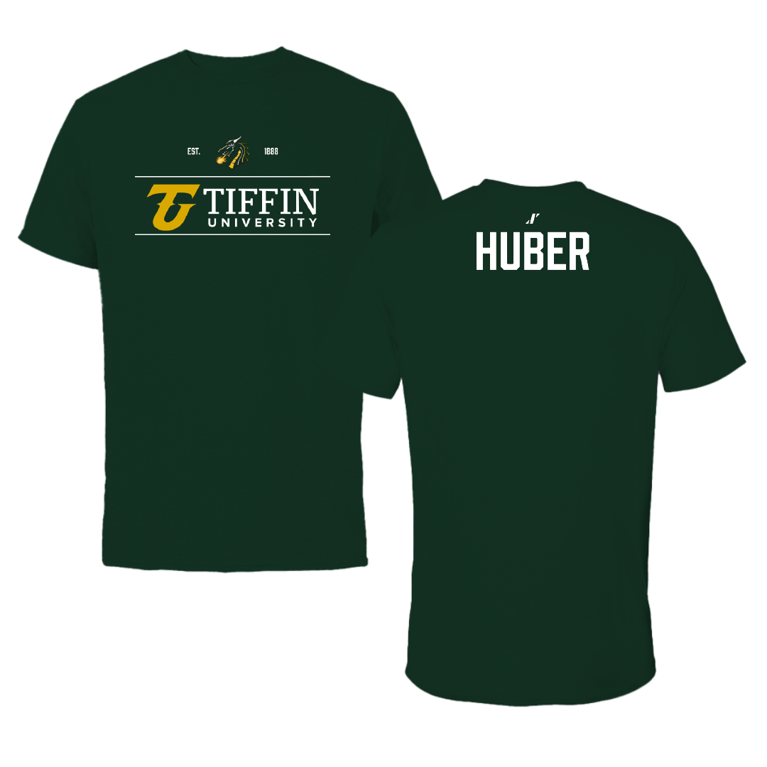 Tiffin University Tennis Forest Green General Tee - Marlon Huber