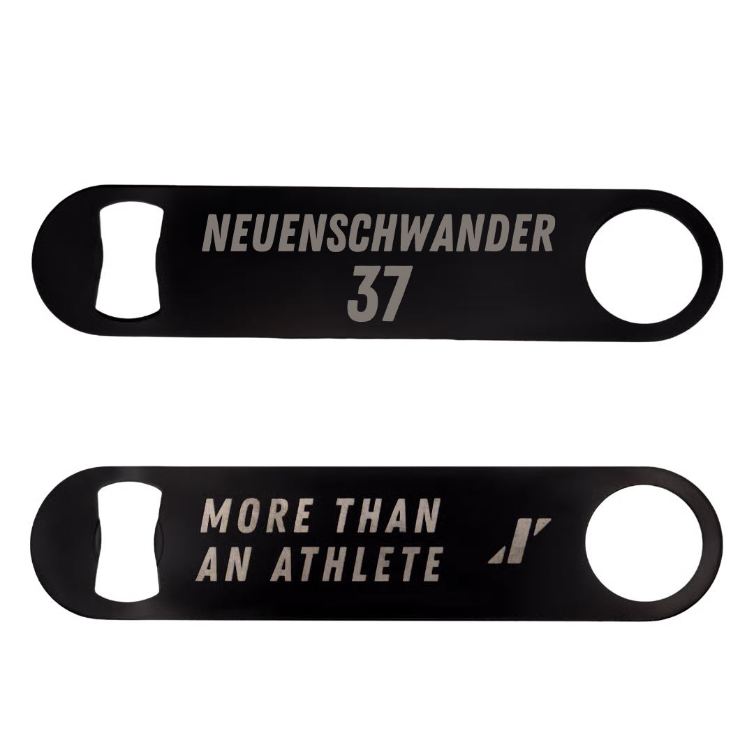Baseball Black Bottle Opener - #37 Kade Neuenschwander