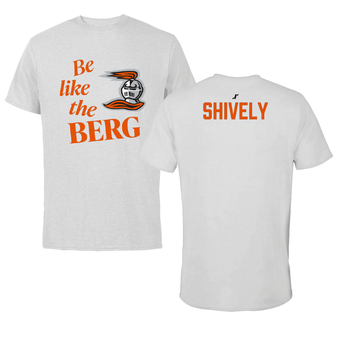 Heidelberg University Wrestling Light Gray Be Like Us Performance Tee - Isaac Shively
